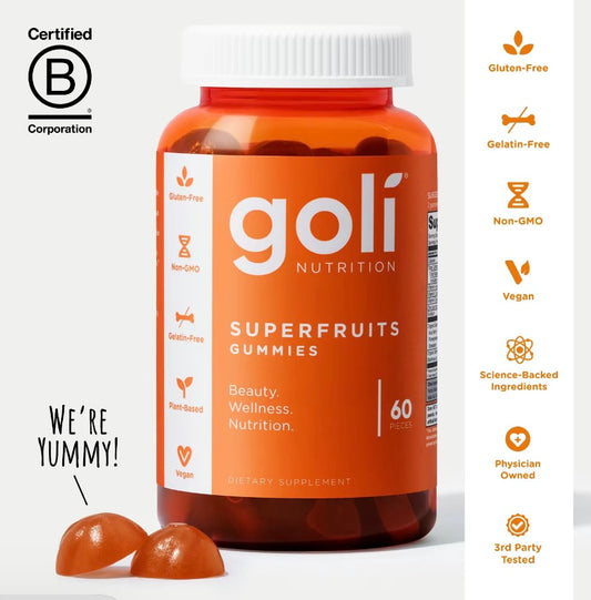 Goli SuperFruits Beauty Gummy Vitamin